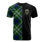 Learmonth Tartan T-Shirt Half of Me - Cross Style